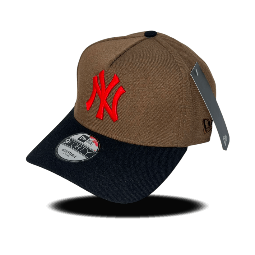 Gorra Yankees Rojo Café