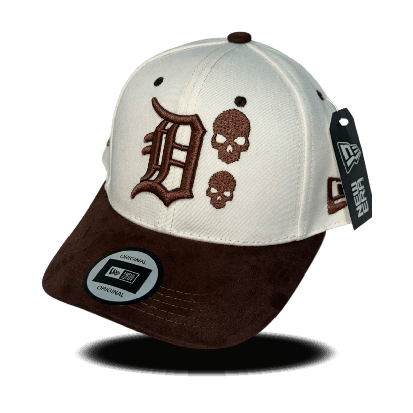 Gorra Tigers Skulls Crema